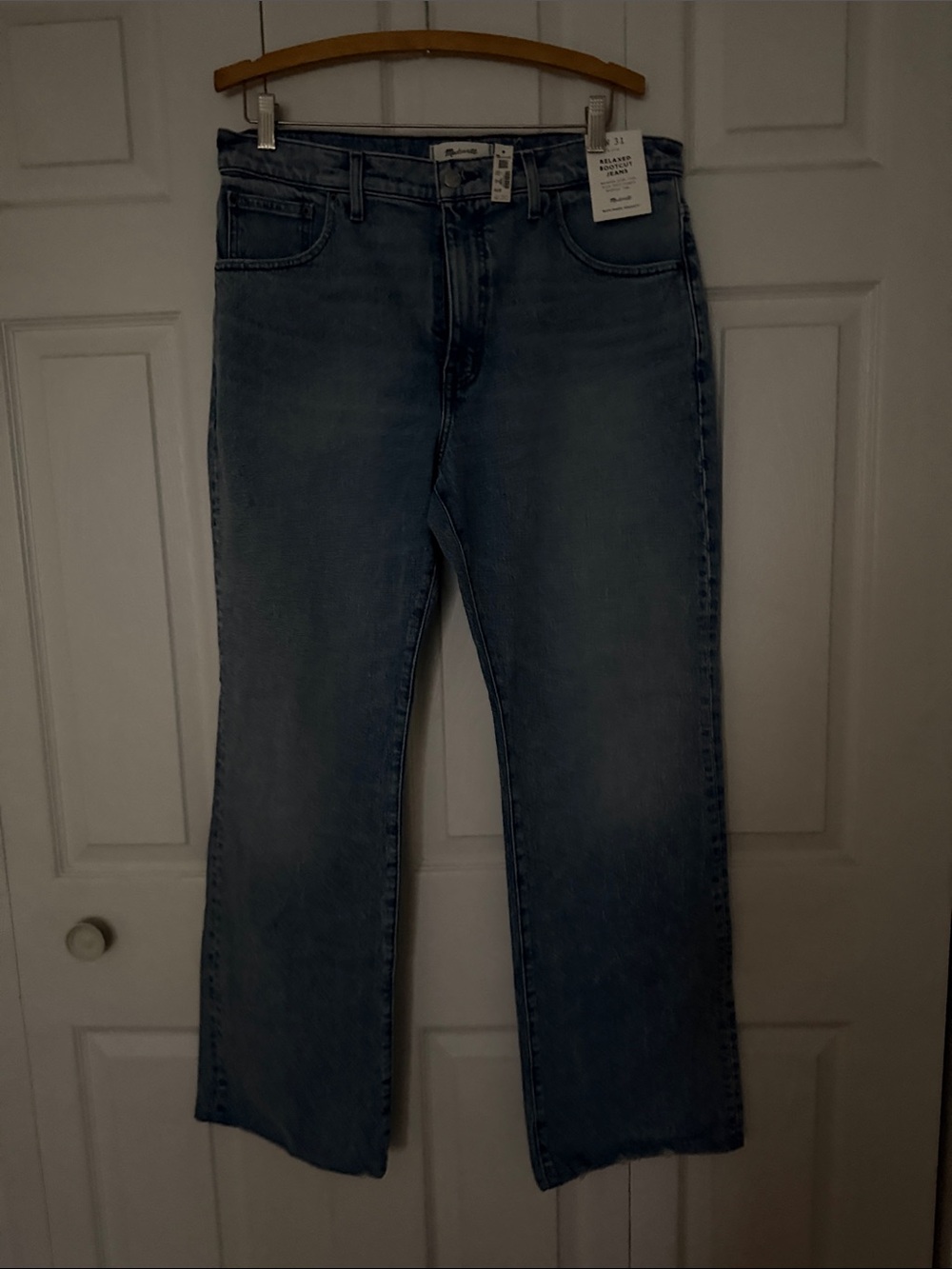 Madewell Women's Light Blue Straight-Leg Jeans